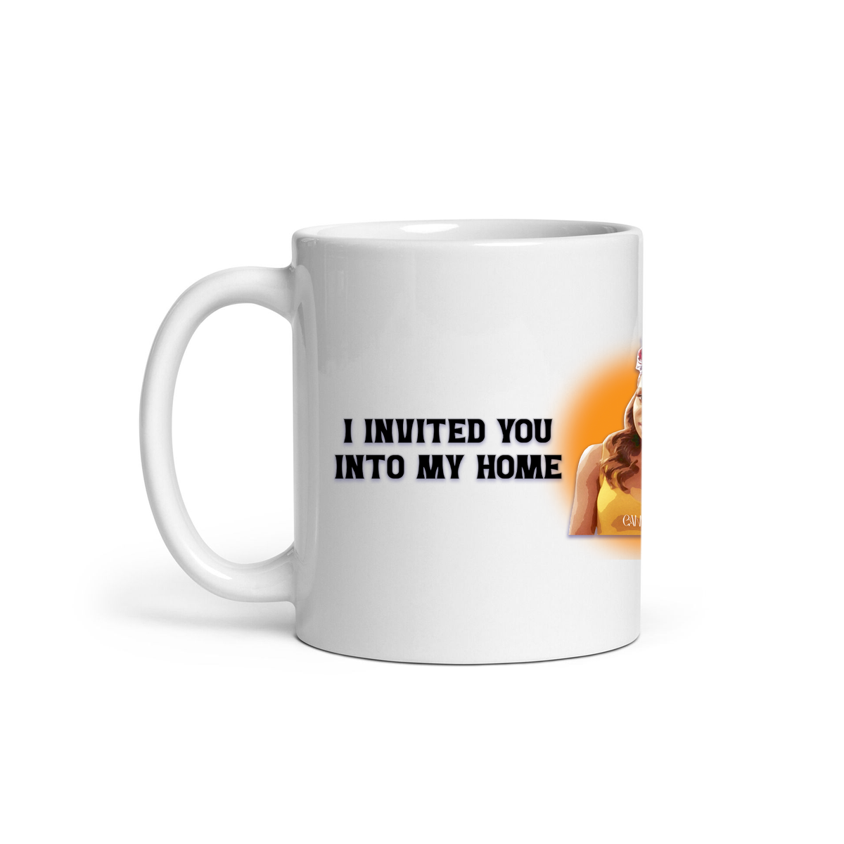 "I Gave You A Beverage" Ceramic 12oz Mug